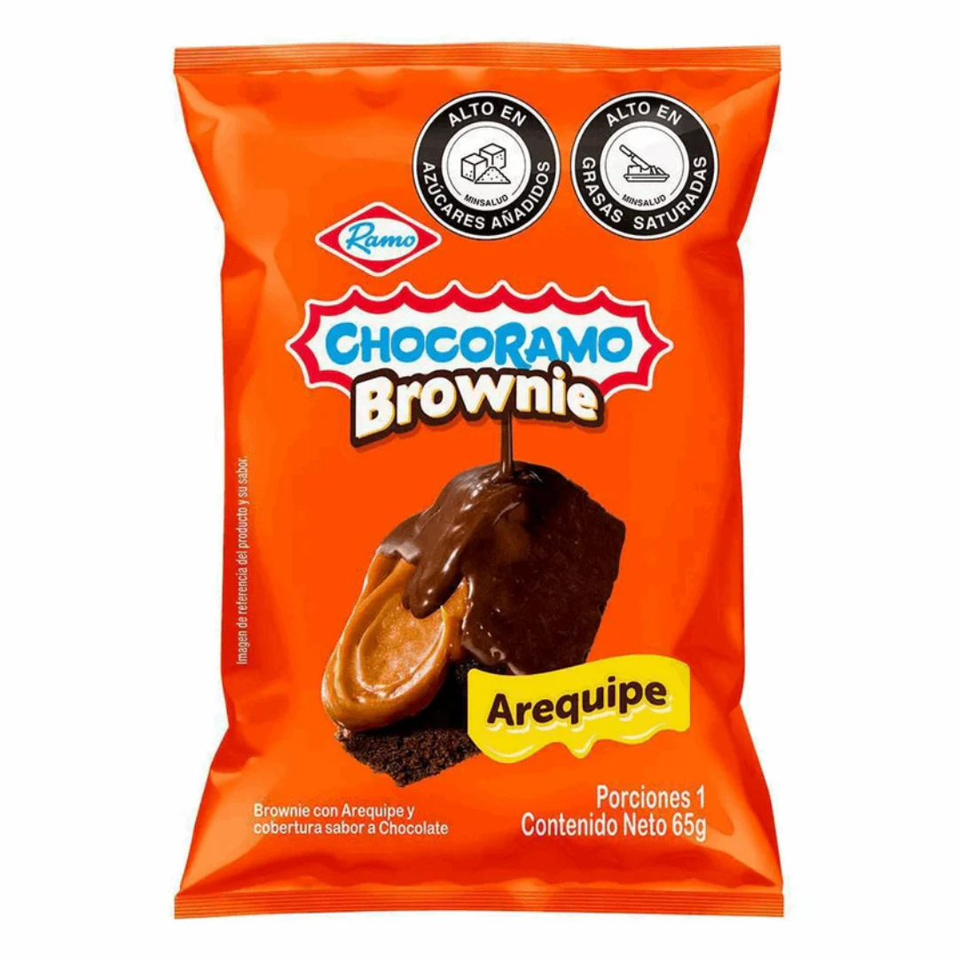 Chocoramo Choco Brownie - Caramel - 65g