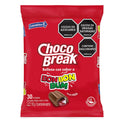 ChocoBreak Strawberry Filled Candy – 30 Individually Wrapped Pieces (150g / 5.29 oz) – Bon Bon Bum Strawberry Filling – Imported from Colombia - JETa Imports®