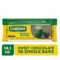 Chocolate Corona – 14.1 oz (400g) – Traditional Colombian Sweet Hot Chocolate Bar – 16 Single Bars – Resealable Pack - JETa Imports®
