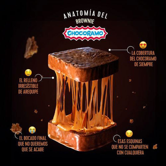 Chocoramo Choco Brownie - Caramel - 65g - JETa Imports®