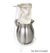 Traditional Cloth Coffee Filter with Stand – Washable & Reusable Coffee Strainer for Manual Brewing – Coffee Pot Not Included