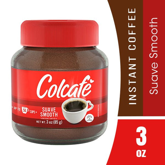 Colcafé Instant Coffee Powder - 3 oz Jar - Rich and Smooth Flavor - JETa Imports®