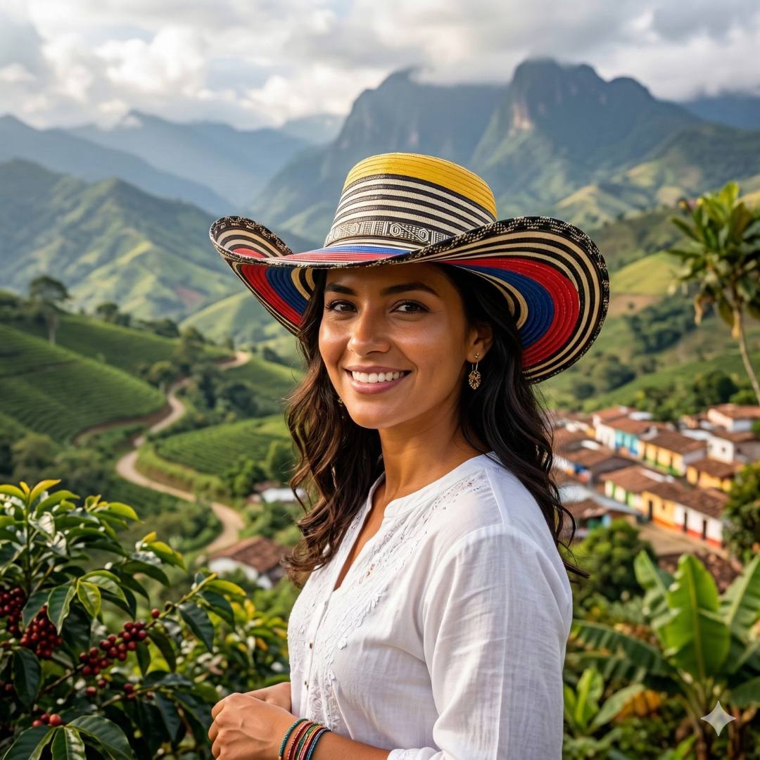 Colombian Vueltiao Hat 100% Caña Flecha (Colorful Weave, 17–21 Laps) Sombrero Colombiano - JETa Imports®