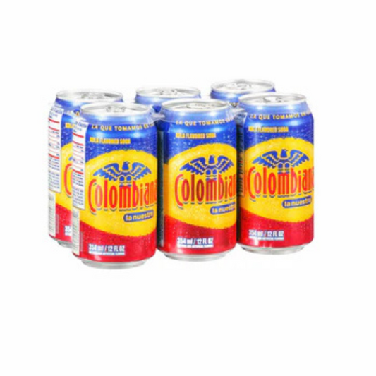 Colombiana Soda 6 Pack 12 oz. Cans