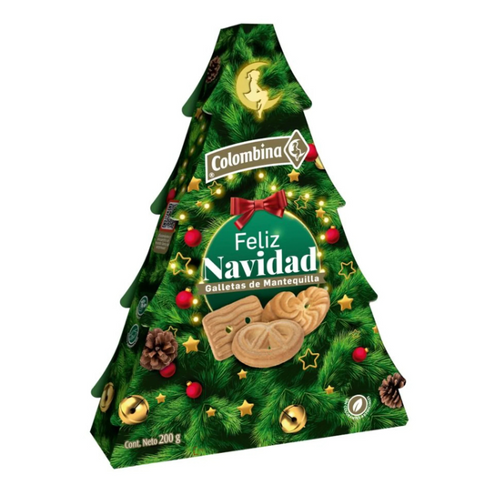 Colombina Merry Christmas Cookies with Butter 7.05 oz