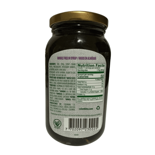 Colombina Dulce De Brevas Whole Figs in Syrup 21.1 Oz. Each - JETa Imports®