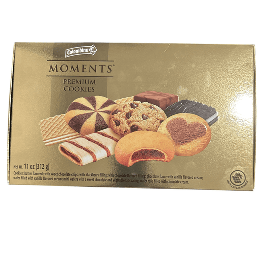 Colombina Moments Premium Assorted Cookies - 11 oz - JETa Imports®