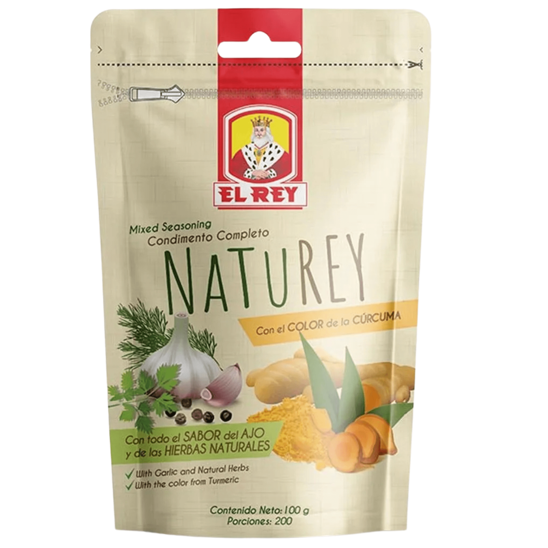 Condimento Completo Naturey El Rey x100g - Imported from Colombia ...
