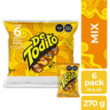 Detodito Mix Paketón Snack Pack – 6 Units (Approx. 45g Each, 270g Total / 9.52 oz) – Assorted Colombian Snack Mix – Imported from Colombia - JETa Imports®