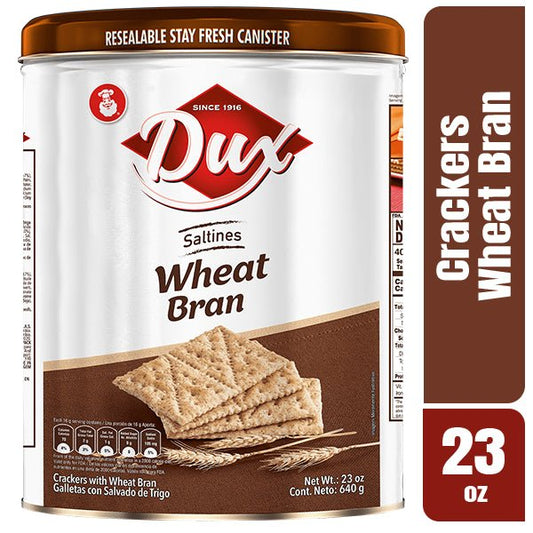 Dux Wheat Crackers Tin - 23 oz - Crunchy and Delicious - JETa Imports®