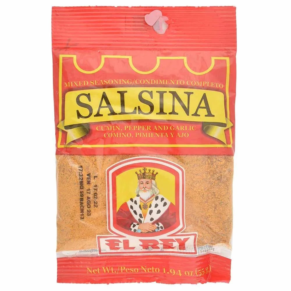 El Rey Condimento Salsina – 55 g (1.94 oz) – All - Purpose Colombian Seasoning – Imported from Colombia - JETa Imports®