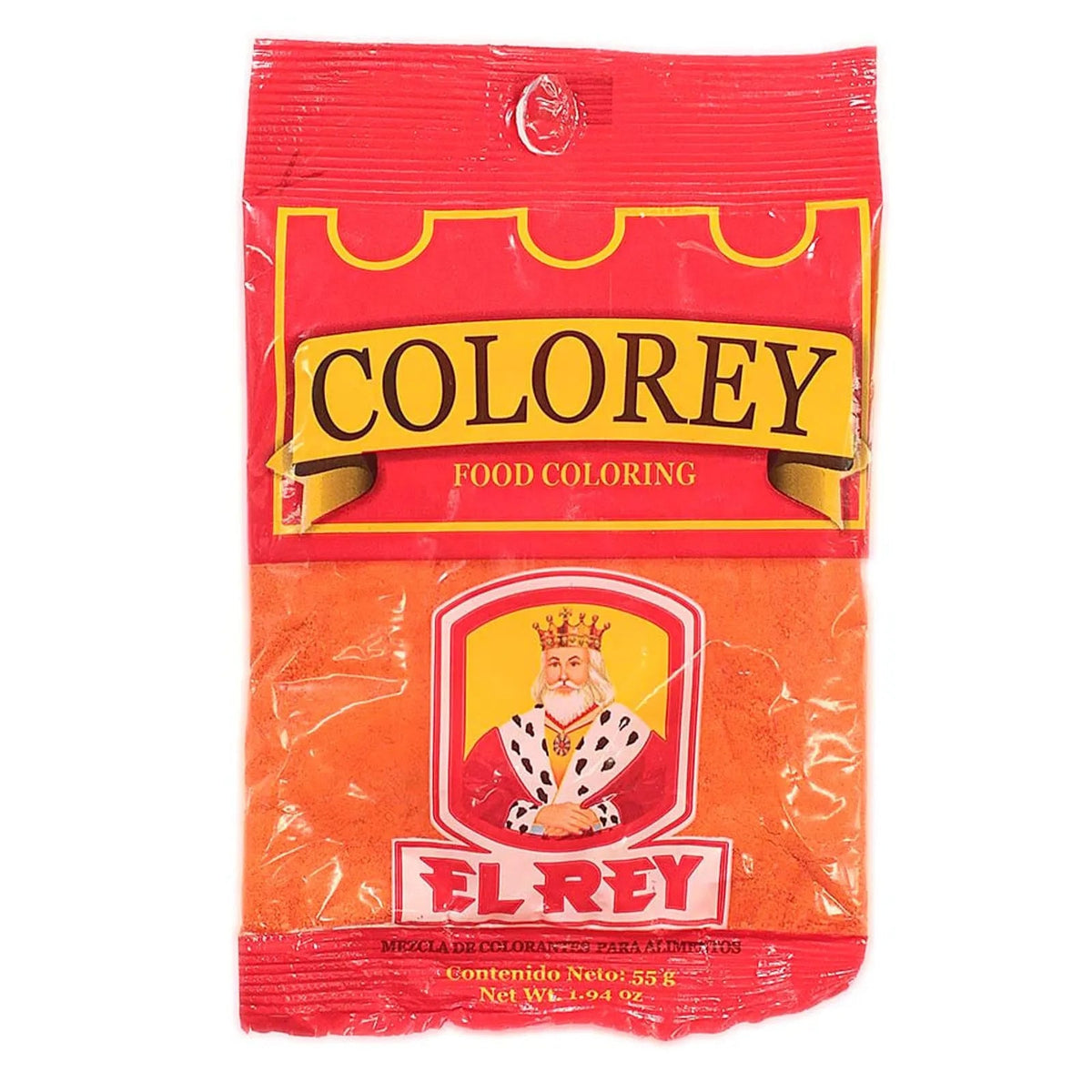 Color El Rey Colombia El Rey Food Coloring | 55g Bag – Traditional Colombian Culinary Color ...