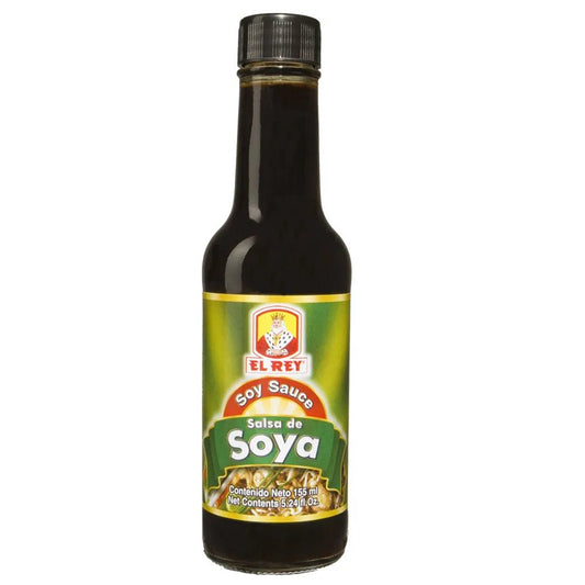 El Rey Salsa de Soya - 5.4 fl oz - Premium Soy Sauce for Flavorful Dishes - JETa Imports®