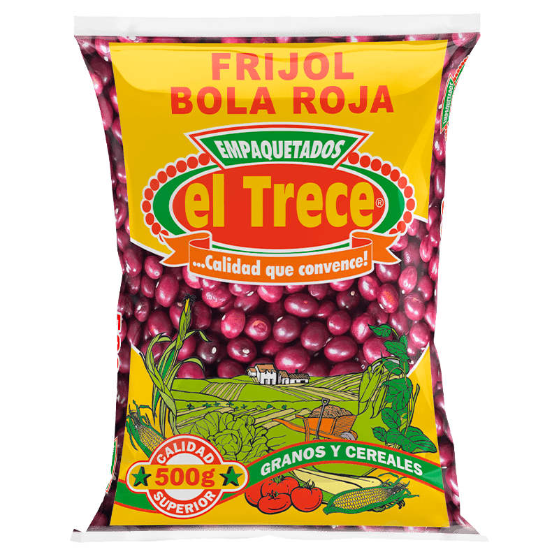 El Trece Frijol Bola Roja - 500g - Premium Red Beans - JETa Imports®