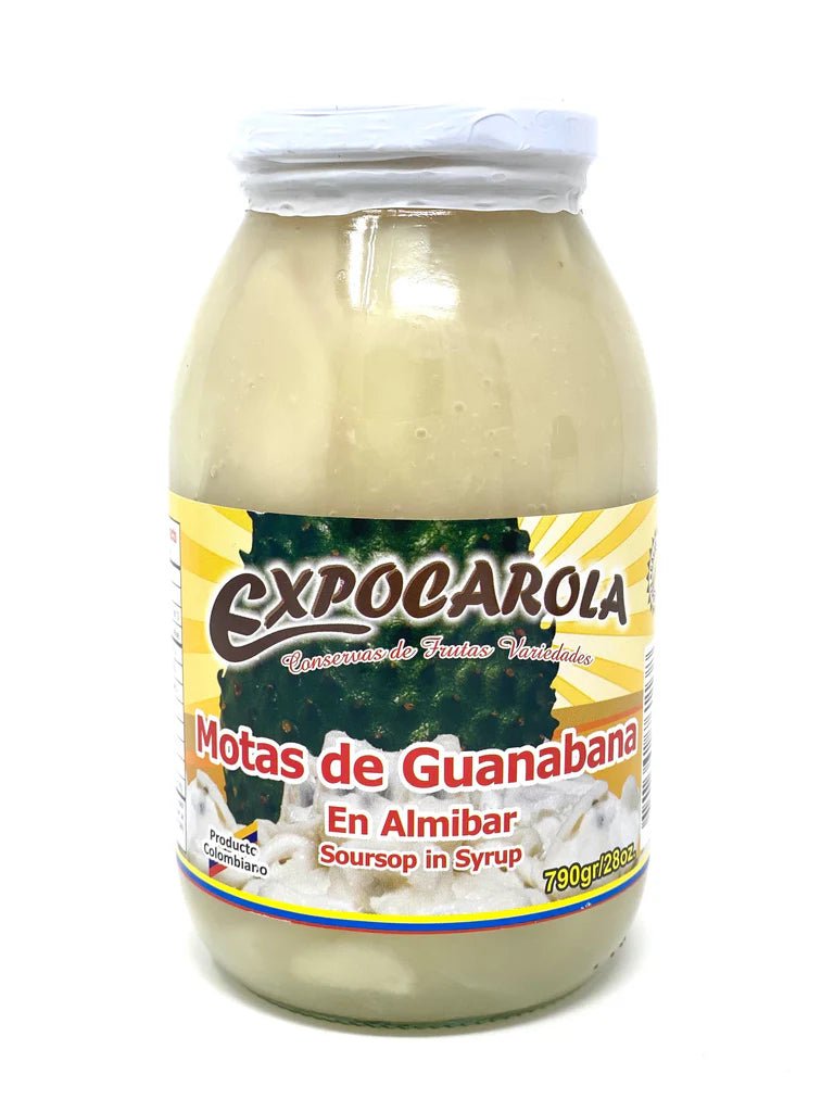 Expocarola Motas de Guanábana - 28 oz - Premium Soursop Pulp from Colombia - JETa Imports®