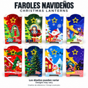 Faroles Noche de las Velitas - Faroles Navideños Colombianos Pack of 10 - JETa Imports®