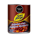 Frijol San Jorge con Plátano Maduro - 300g (10.58 oz) Can – Ready - to - Eat Colombian Beans - JETa Imports®