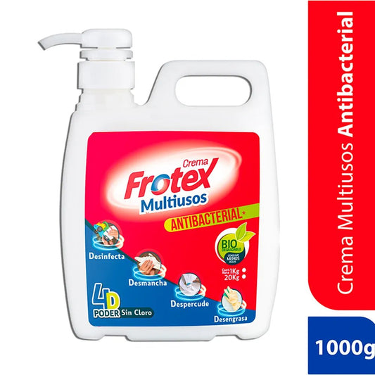 Frotex Stain Remover Cream with Pump – 1000g (35.27 oz) – Powerful Laundry Pre - Treatment for Tough Stains – Imported from Colombia - JETa Imports®