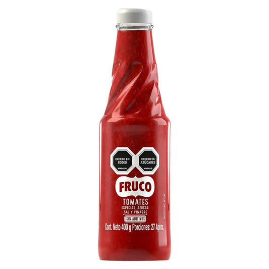Fruco Tomato Sauce 400 g (14.11 oz) Glass Jar | Authentic Colombian Imported Ketchup - JETa Imports®