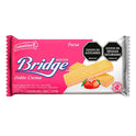 Galleta Wafer Bridge con Crema Sabor Fresa - 71g - Strawberry Cream Wafer Cookies - JETa Imports®