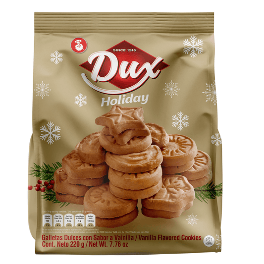 Galletas Noel Dux Holiday, Christmas Cookies Bag 7.76 oz - JETa Imports®