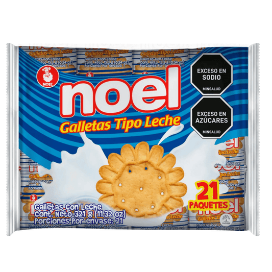 Galletas Tipo Leche Noel 21 Pack - x 320 g - Milky Cookies - JETa Imports®