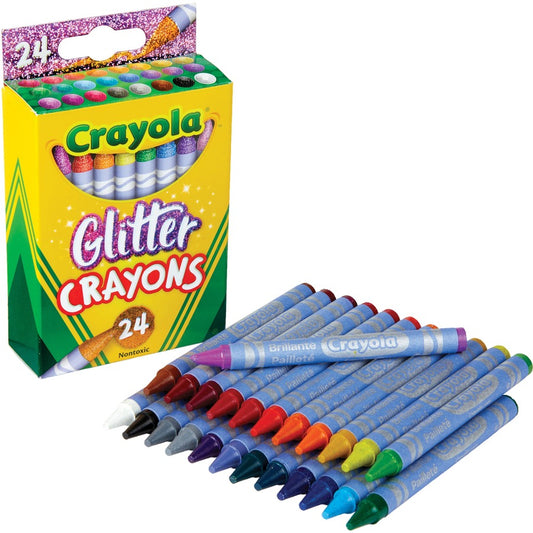 Crayola 24ct. Glitter Crayons