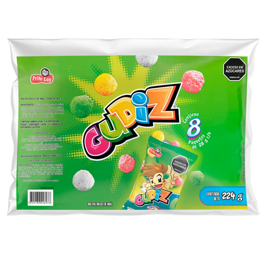 Gudiz Snack - 8 Pack - 224g Total