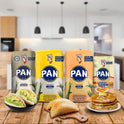 Harina Pan de Maíz Blanco Precocida - 1kg - Premium White Corn Flour - JETa Imports®