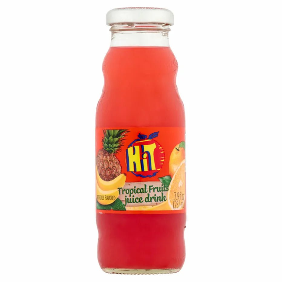 HIT Jugo Sabor Frutos Tropicales - 237ml (8 oz) - Refreshing Tropical Fruit Juice - JETa Imports®