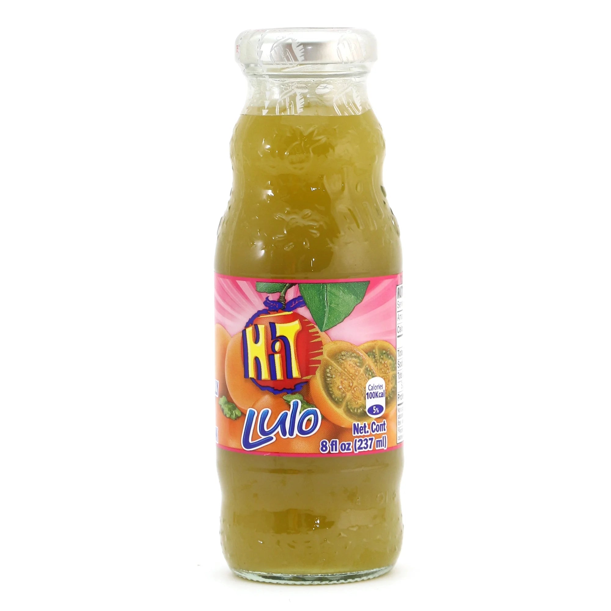 HIT Jugo Sabor Lulo - 237ml (8 oz) - Refreshing Colombian Fruit Juice ...