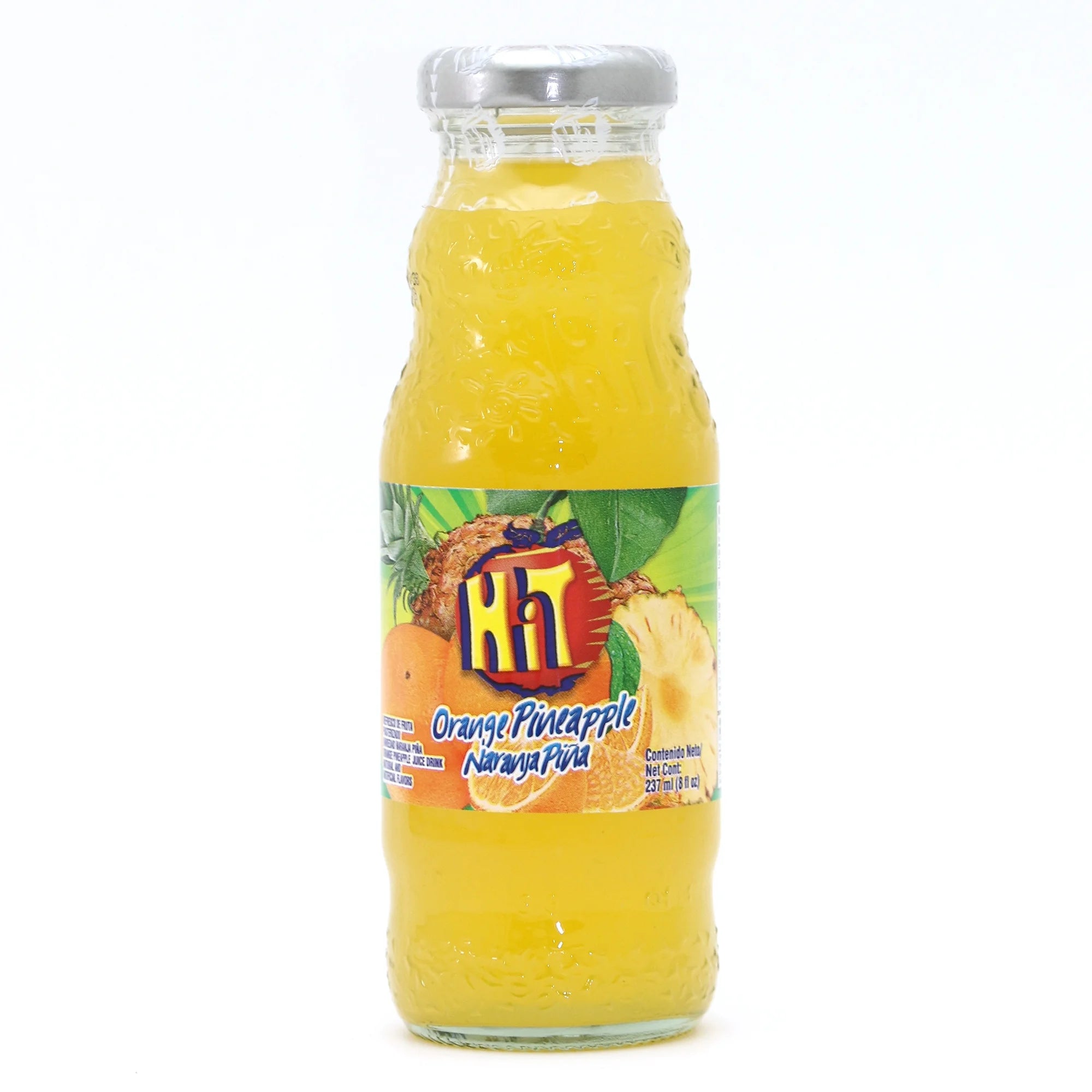 HIT Jugo Sabor Naranja Piña - 237ml (8 oz) - Orange and Pineapple Juice ...
