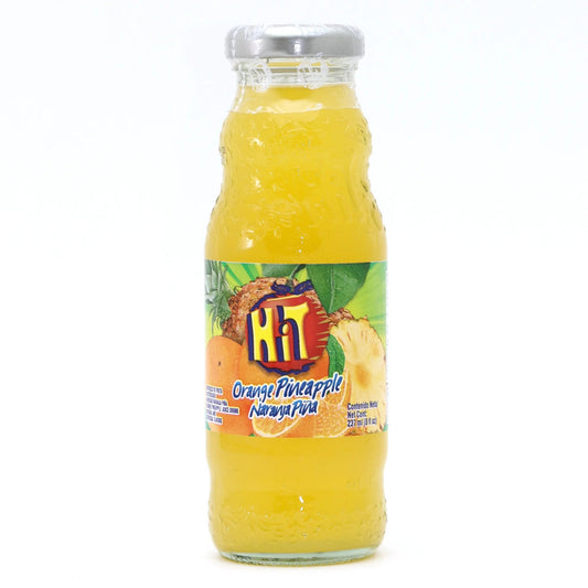 HIT Jugo Sabor Naranja Piña - 237ml (8 oz) - Orange and Pineapple Juice Blend - JETa Imports®