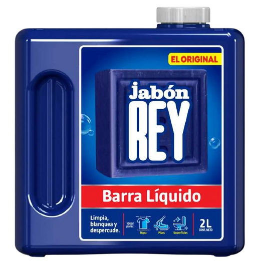 Jabón Barra Rey Líquido x 2L - Versatile and Effective Cleaning Solution