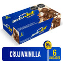 Nacional de Chocolates Jet Burbujet Crujivainilla Chocolate Bars 300g 6-Pack (10.58 oz) – Colombian import