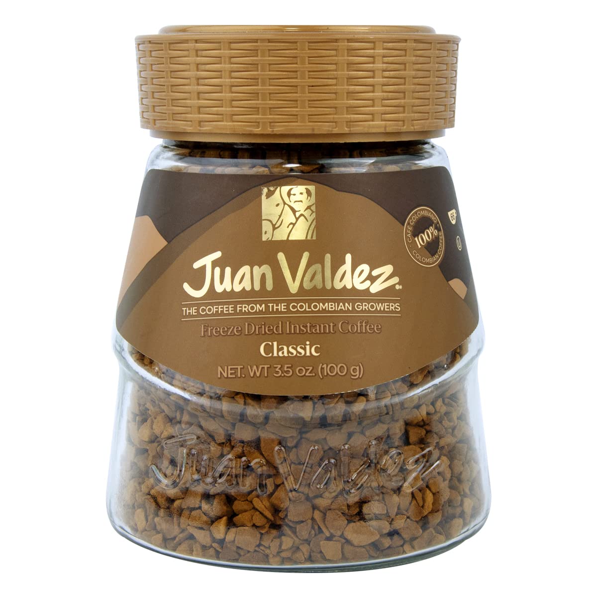 Juan Valdez Classic Coffee 100g 3 5 Oz Colombian Freeze Dried juan-valdez-classic-coffee-100g-3-5-oz-colombian-freeze-dried