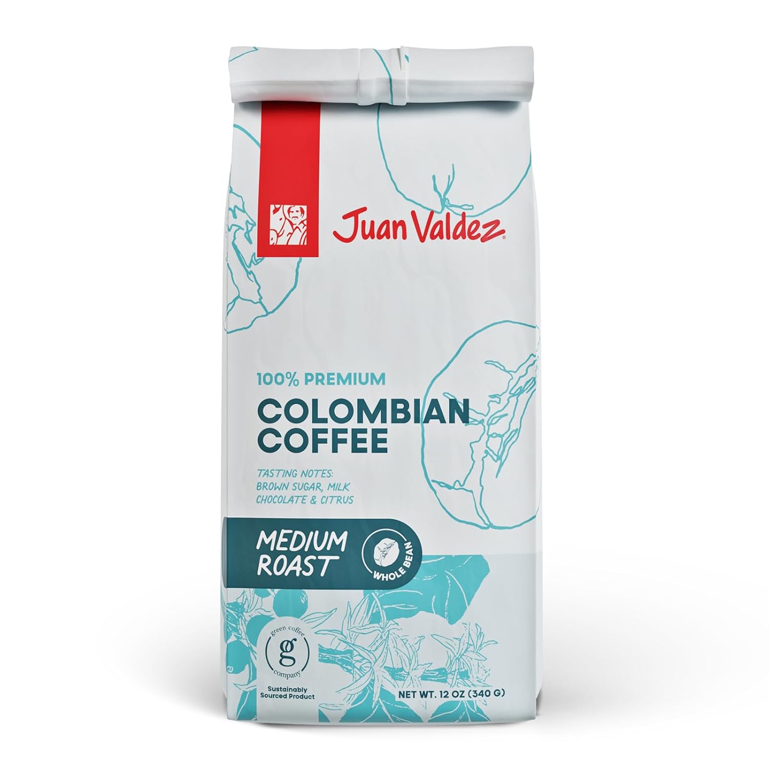 Juan Valdez Medium Roast Whole Bean Coffee – 11 oz (312g) – 100% Colombian Coffee – Single Origin – Specialty Gourmet Coffee – Imported from Colombia - JETa Imports®
