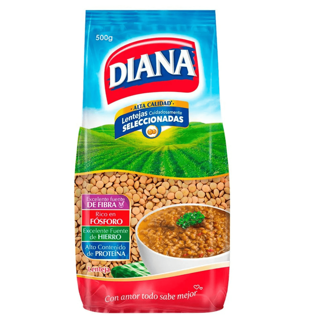 Lentejas Diana - 500g - Premium Colombian Lentils - JETa Imports®