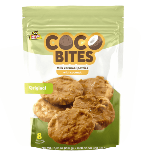 Mayte Coco Bites - Milk Caramel Patties with Coconut - JETa Imports®