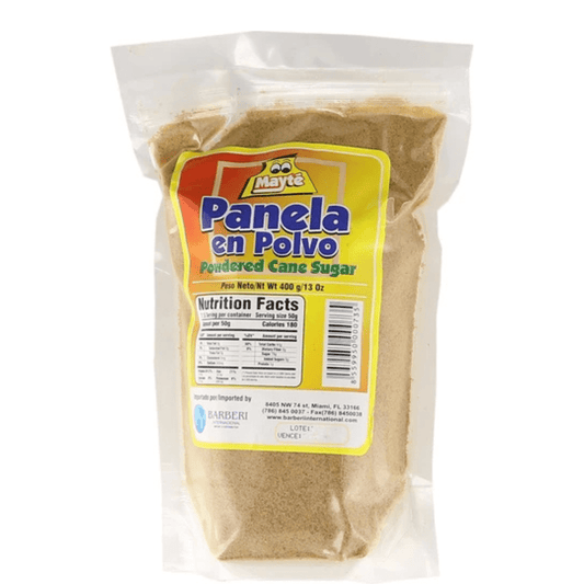 Mayte Panela en Polvo - 13 oz - Natural Brown Sugar Cane Powder - JETa Imports®