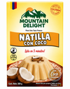 Mountain Delight Coconut Natilla Mix 12 oz (340g) – Traditional Colombian Custard Dessert Mix with Coconut – Imported from Colombia