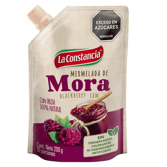 Mermelada de Mora La Constancia x 7.05 oz - Blackberry Jam