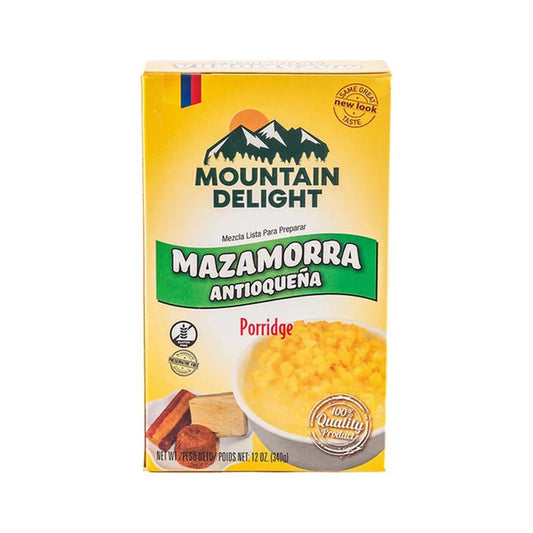 Mountain Delight Mazamorra Antioqueña – 12 oz (340 g) – Traditional Colombian Hominy Dessert – Imported - JETa Imports®