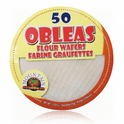 Mountain Delight Obleas Wafer Discs – 50 Count – Traditional Colombian Wafer Cookies – Imported - JETa Imports®