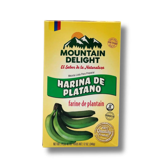 Mountain Delight Plantain Flour – 340 g (12 oz) – Green Plantain Flour – Gluten Free – Imported - JETa Imports®