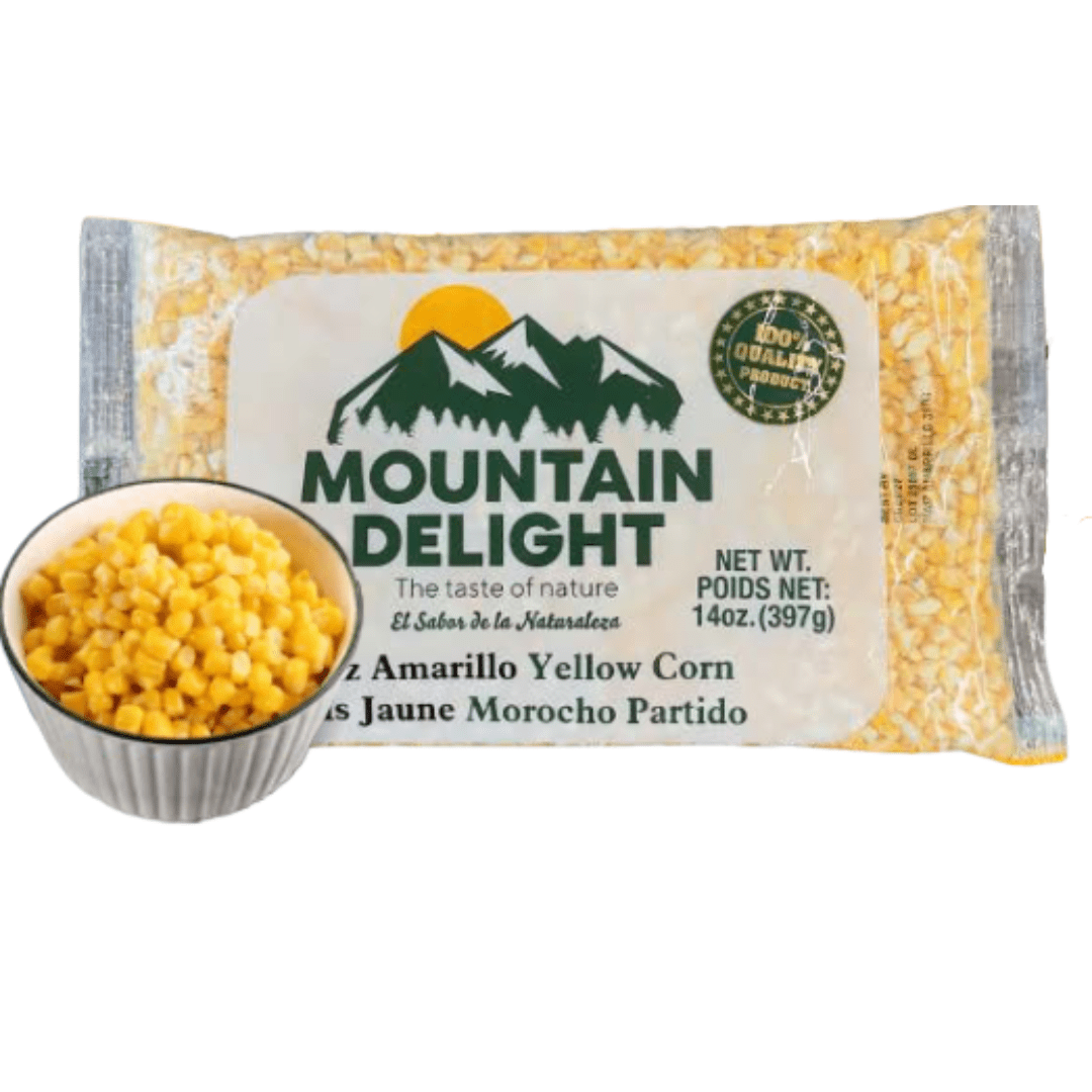 Mountain Delight Yellow Corn 14 oz (397g) – Maíz Amarillo – Traditional Latin American Ingredient – Imported from Colombia - JETa Imports®
