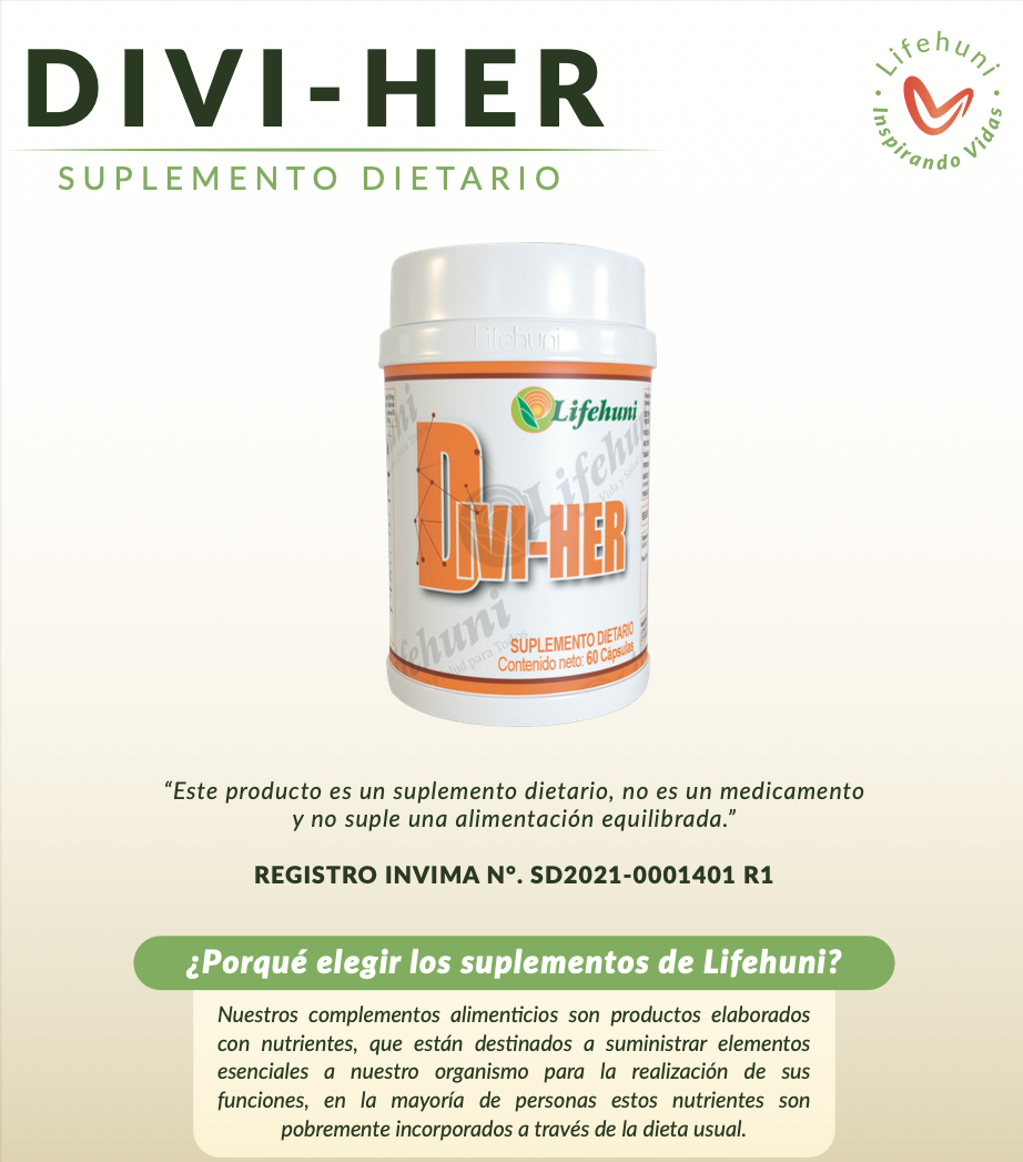 Divi-Her(b) 60 Capsules - Dietary Supplement