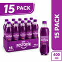 Postobon Grape Soda 15 Pack (400ml / 13.5 fl oz Each Bottle) – Uva Flavored Carbonated Soft Drink – Imported from Colombia - JETa Imports®
