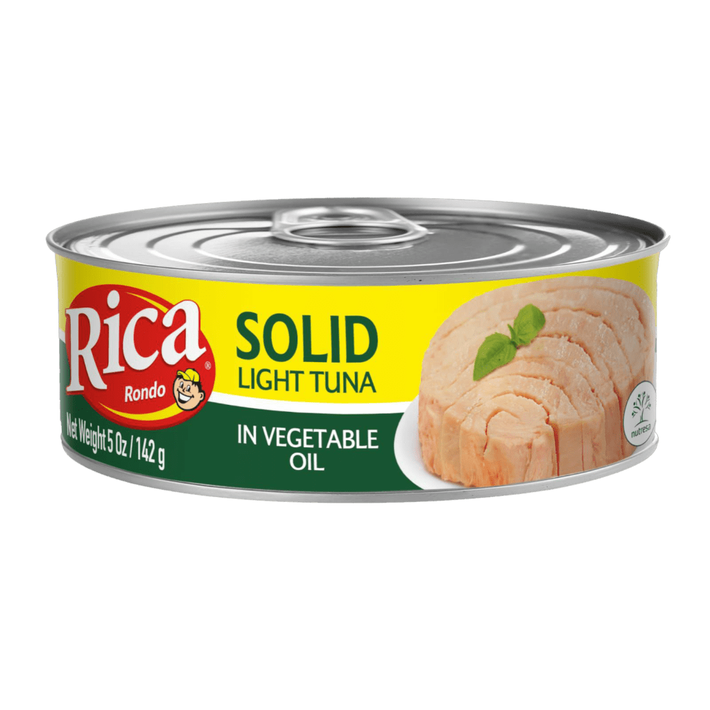 Rica Solid in Vegetable Oil Tuna - 5 oz - Premium Quality Tuna - JETa Imports®