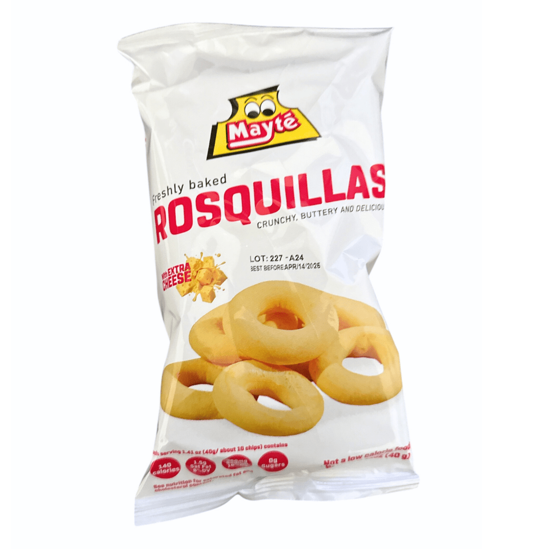 Rosquillas Horneadas Mayte con Extra Queso - 1.41 oz - Crunchy Baked Cheese Rings - JETa Imports®